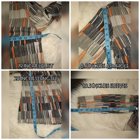 Calvin Klein jeans stripped,tunic blouse size "S". - Picture 8 of 8